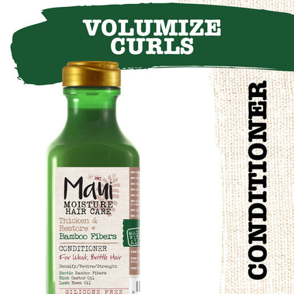 Maui Moisture Thicken & Restore + Bamboo Fiber Conditioner 385mL