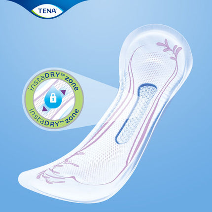 Tena Pads InstaDRY Long Length 8 Pads
