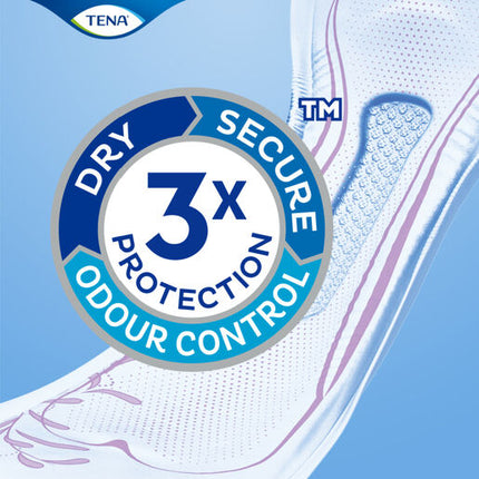 Tena Pads InstaDRY Long Length 8 Pads