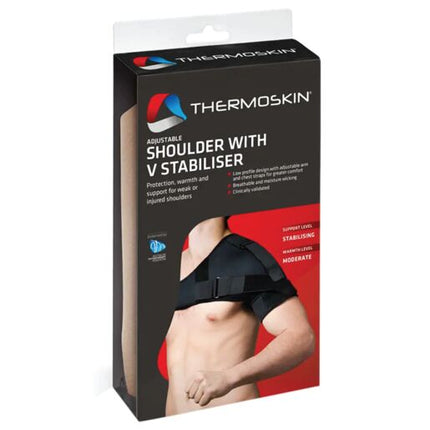 Thermoskin Adjustable Shoulder Support with Stabiliser One Size