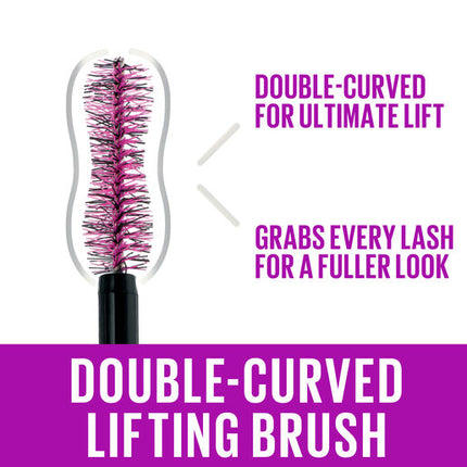 Maybelline The Falsies Lash Lift Volumising Waterproof Mascara Very Black