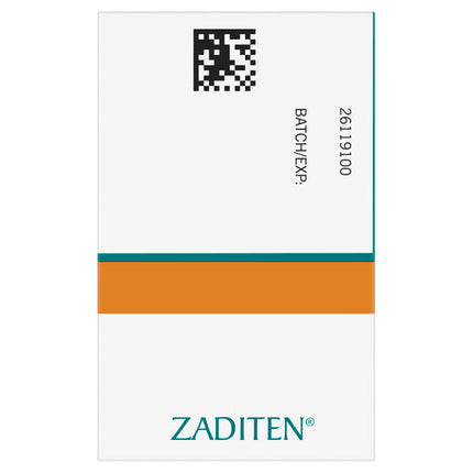 Zaditen Sterile Eye Drops 20 x 0.4mL