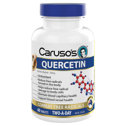Caruso's Quercetin 500mg 60 Tablets