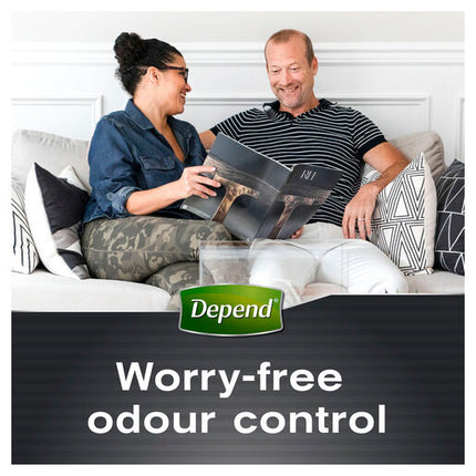 Depend Men Real Fit Underwear Large 8 Pack