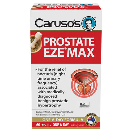 Caruso's Natural Health Prostate Eze Max 60 Capsules