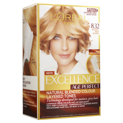 L'Oreal Excellence Age Perfect 8.32 Natural Rose Blonde