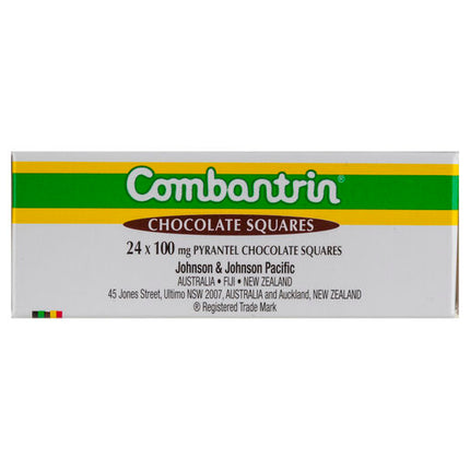 Combantrin Chocolate Squares 24 Pack
