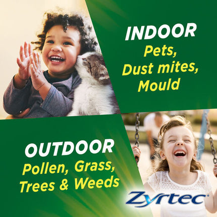 Zyrtec Kids Allergy & Hayfever Oral Liquid Grape 60ml