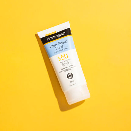 Neutrogena Ultra Sheer Face Lotion Sunscreen SPF50 88 ml