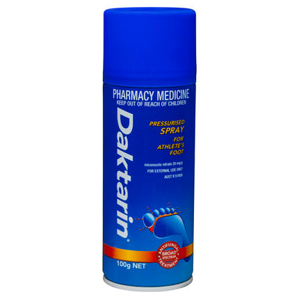 Daktarin Athlete's Foot Pressurised Spray 100g