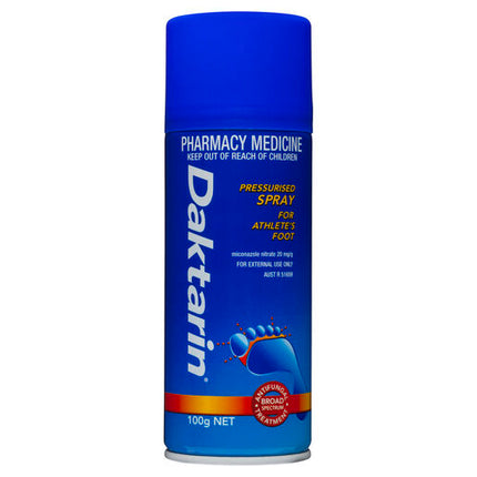 Daktarin Athlete's Foot Pressurised Spray 100g
