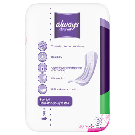 Always Discreet For Sensitive Bladder Normal 12 Pads