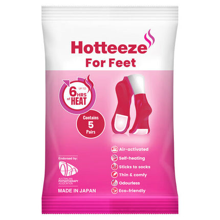 Hotteeze Heat Pads For Feet 5 Pairs
