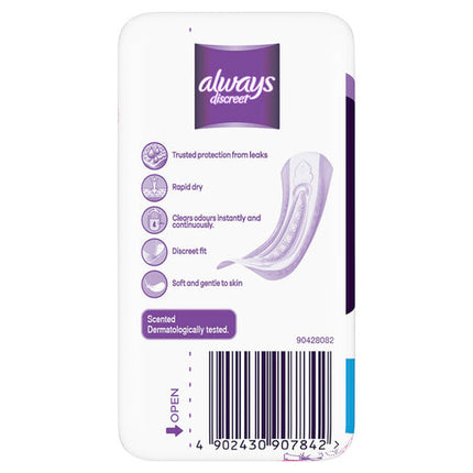 Always Discreet For Sensitive Bladder Long 10 Pads
