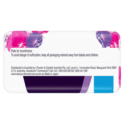 Always Discreet For Sensitive Bladder Long 10 Pads