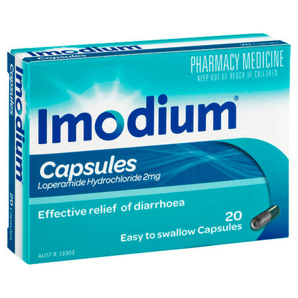 Imodium Capsules 20 Pack
