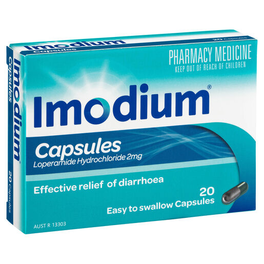 Imodium Capsules 20 Pack