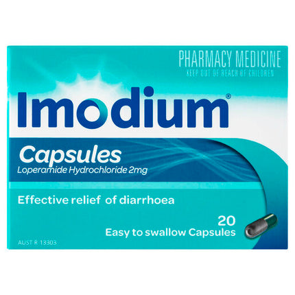 Imodium Capsules 20 Pack