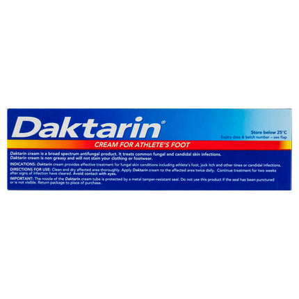 Daktarin Athlete's Foot Cream 70g