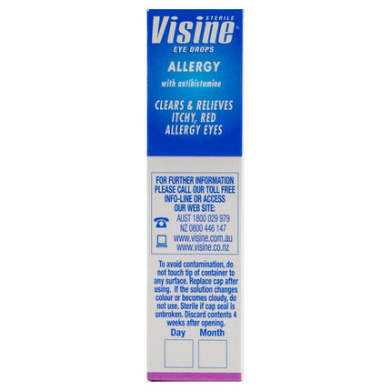 Visine Allergy Eye Drops 15mL