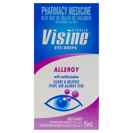 Visine Allergy Eye Drops 15mL