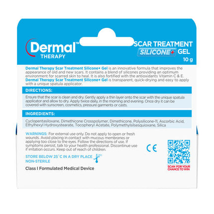Dermal Therapy Scar Treatment Silicone Gel 10g