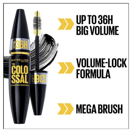 Maybelline Colossal Longwear 36 Hour Mascara Very Black