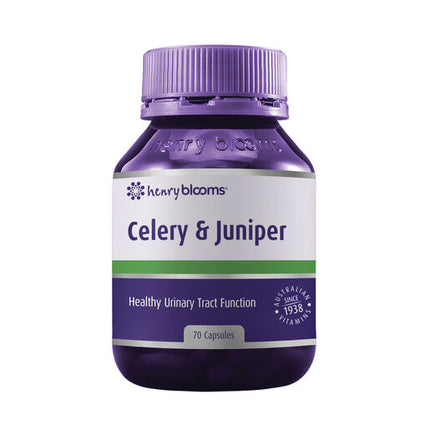 Henry Blooms Celery & Juniper 3000Mg 70 Capsules