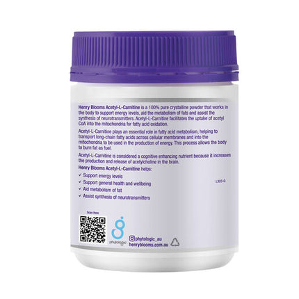 swisse acetyl l-carnitine L Carnitine Henry Blooms Acetyl-L-Carnitine Powder 250g