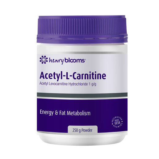 chemist warehouse l carnitine Henry Blooms Acetyl-L-Carnitine Powder 250g – Direct Chemist Outlet Online