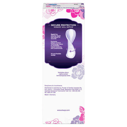 Always Discreet For Sensitive Bladder Normal 24 Liners