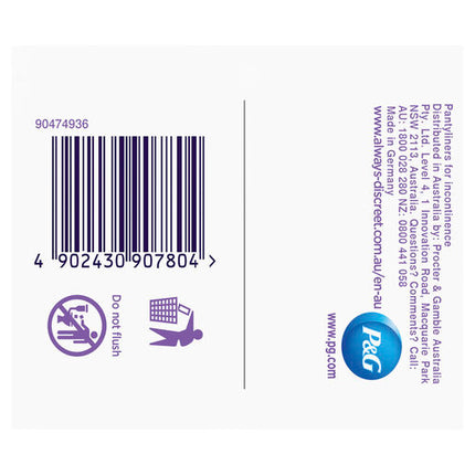 Always Discreet For Sensitive Bladder Normal 24 Liners
