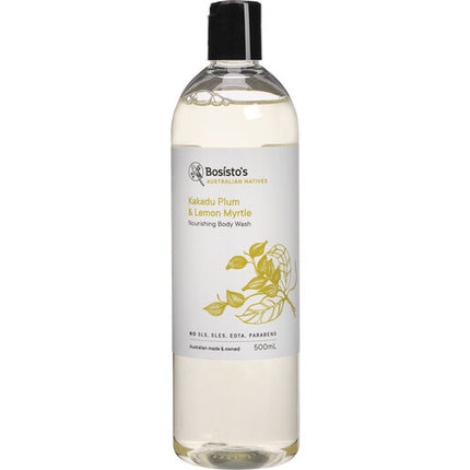 Bosisto's Kakadu Plum & Lemon Myrtle Body Wash 500mL