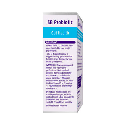 Henry Blooms Sb Probiotic Gut Health 30 Vegetarian Capsules