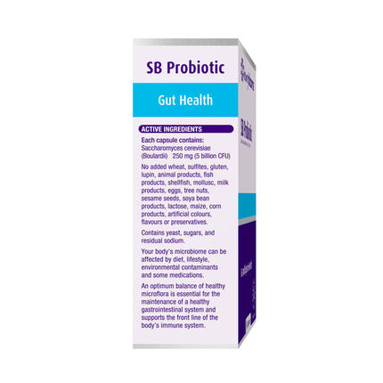 Henry Blooms Sb Probiotic Gut Health 30 Vegetarian Capsules