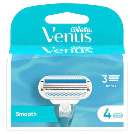 Gillette Venus Smooth Blade Refills 4 Pack