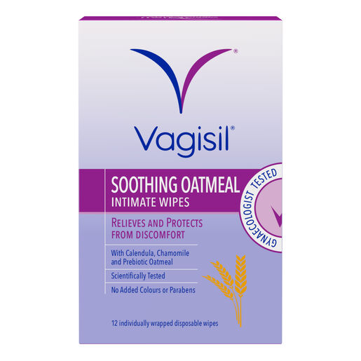 Vagisil Itch Relief Intimate Wipes 12 Pack