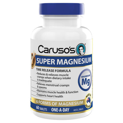 Caruso's Natural Health Super Magnesium 60 Tablets