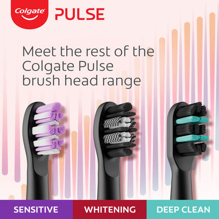 Colgate Pulse Deep Clean Electric Toothbrush Replacement Brush Head Refills, 4 Pack