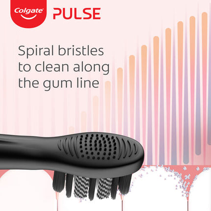 Colgate Pulse Whitening Electric Toothbrush Replacement Brush Head Refills, 4 Pack