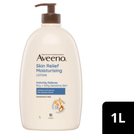 Aveeno Active Naturals Skin Relief Moisturising Lotion 1L