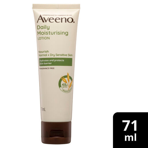 Aveeno Active Naturals Daily Moisturising Fragrance Free Lotion 71mL