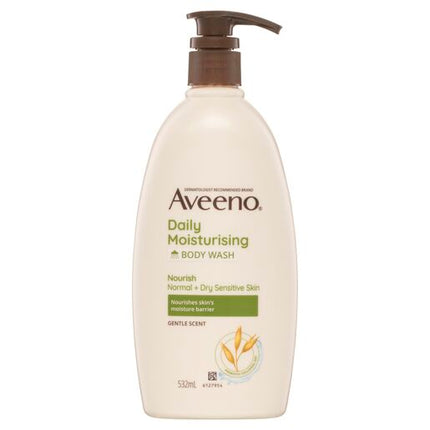 Aveeno Daily Moisturising Lightly Fragranced Body Wash 532mL