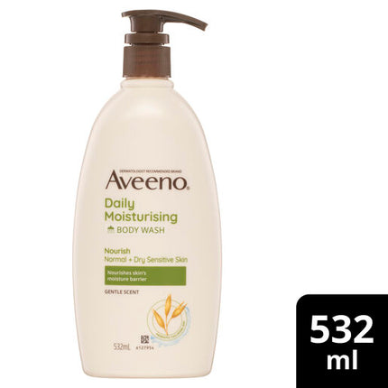 Aveeno Daily Moisturising Lightly Fragranced Body Wash 532mL