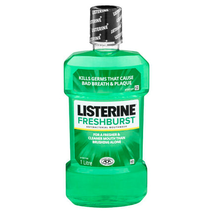 Listerine Mouthwash Fresh Burst 1L