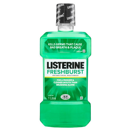 Listerine Mouthwash Fresh Burst 1L