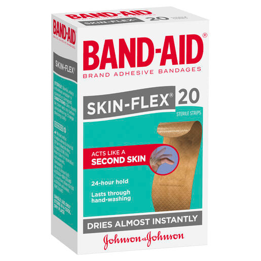 Band-Aid Skin-Flex Strips 20 Pack