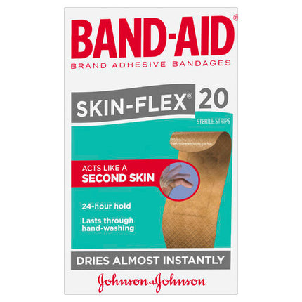 Band-Aid Skin-Flex Strips 20 Pack