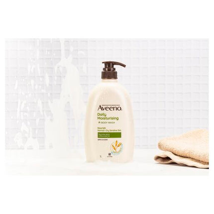 Aveeno Active Naturals Daily Moisturising Body Wash Soothing Oatmeal 1L