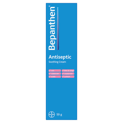 Bepanthen Antiseptic Soothing Cream 50g